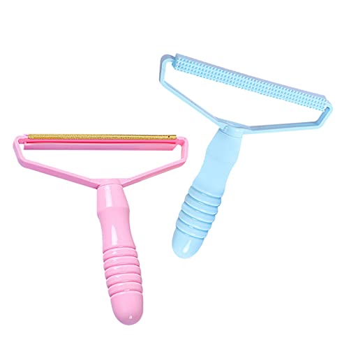 2pcsRemovedor de Pelusas Portátil,Quitapelusas para alfombras, para Pelusas Ropa Rodillo para Pelusas de Metal portátil ,Depiladora Rápida, Herramienta de Limpieza de Suéter para Eliminar el Cabello Cover