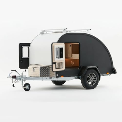 How Much Is Camper Van 5 TIANHONG Teardrop Camper Trailer for Sale – Lightweight Towable RV with Sleeping Cabin, Compact Travel Trailer for Camping & Road Trips