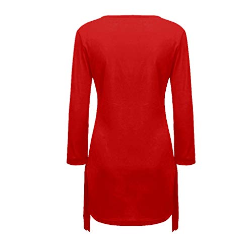 Damesmode O-hals Solid Bow Elegante rechte jurk Spring Los Mini Jurken - Image 4