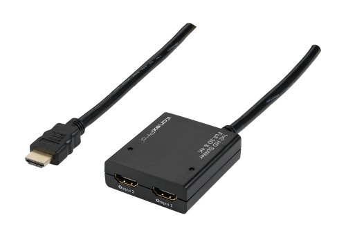 Kanex Pro HD2PTBSP ProBar 1x2 High Bandwidth HDMI Splitter with 3D and 4K Cinema Resolutions