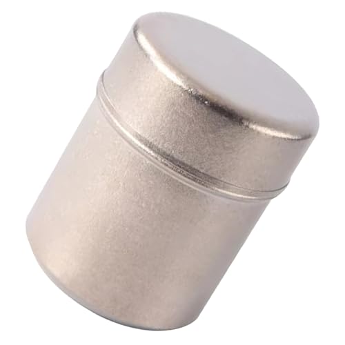 Klaisy Robuster Metall-Gewürzbehälter, 120 ml, reisefreundlich, auslaufsicher, Küchen-Organizer, effektives Metallsalz