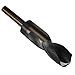 Drill America 1-27/64" Reduced Shank High Speed Steel Black & Gold Contractor Drill Bit with 3-Flat 1/2" Shank, KFD3F Series