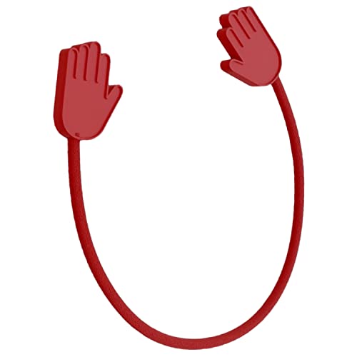 Ruby Holding Hands Ultra-Powerful Magnetic Silicone Zip Ties AS-SEEN-ON-TV Industrial-Strength Cable Ties with Magnet Automatically Stick Together Reusable Great for Cables Cords