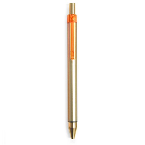 Xonex Jot Pen, Orange, Blue Ballpoint, 1 Count, 5 1/2Inch, Xonex