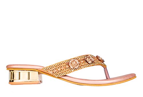 Image of Khadims Women Pink Casual Slip-On Sandal-65106565150001, 3 UK