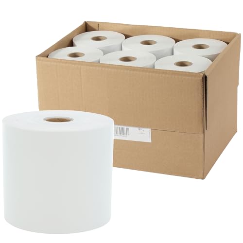 Labelident Linerless Versandetiketten für DHL, DPD, Fedex, GLS, Hermes, UPS - 102 mm x 1.200 lfm - Thermo-Etiketten auf 12 Rolle/n, 25 mm Kern, selbstklebend
