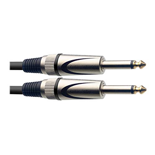 Stagg SGC10DL S Serie Instrumentenkabel Deluxe Klinke-Klinke Gitarrenkabel 10 m