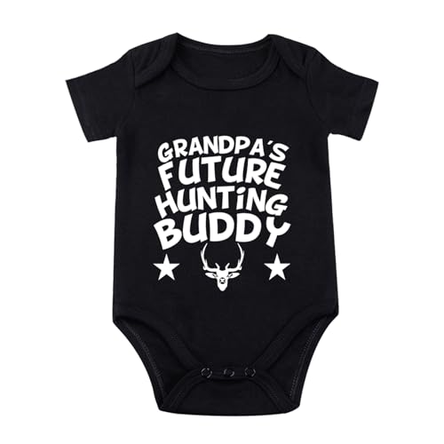Grandpa’s Future Hunting Buddy Bodysuit for Baby Hunting Clothes I Love Grandpa Baby Clothes