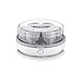 SEVERIN JG 3518 Yogurtiera per yogurt fatti in casa, Yogurtiera Elettrica con 7 vasetti da 150 ml, Coperchi 100% BPA Free, Macchina yogurt per yogurt greco con ricettario incluso