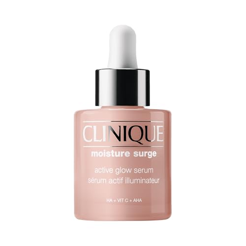 Clinique Moisture Surge™ Glow Serum - Suero Facial con Ácido Hialurónico y Vitamina C - Hidrata, Exfolia e Ilumina la Piel
