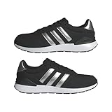 adidas Women's Run 60s 4.0 Shoes, Core Black/Silver Metallic/Cloud White, 9 UK - Image 6