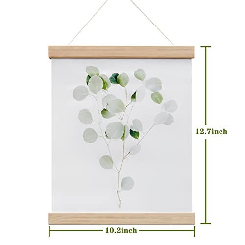 Armindou Botanical Boho Bedroom Decor Wall Art Prints, Sage Green Canvas Plant Wall Hanging Poster, Minimalist Eucalyptus Leaves Pictures Room Decor, Set Of 4 Plant Art Painting With Framed 10X12 Inch #TOP5