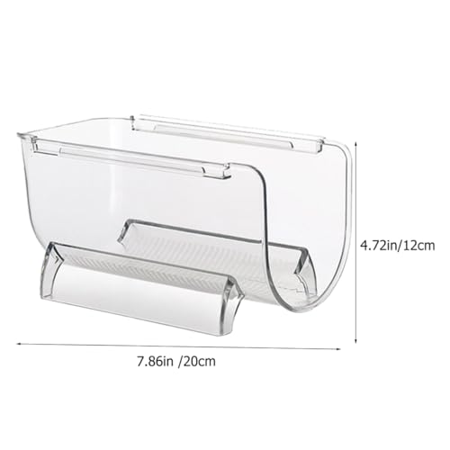 Soporte transparente acrílico para 8 botellas de vino miniatura 2