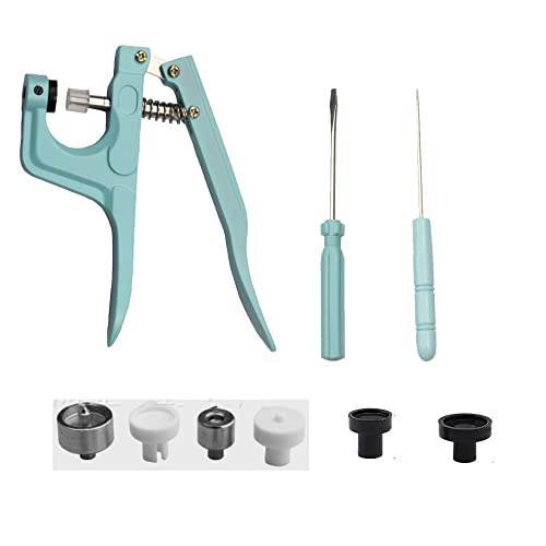 150 Sets Snap Kits, T5 15 Colors Snap Fastener Kit Flower Heart Star Round Shape Plastic Resin, Buttons Fastener Set For Clothing Diapers (Pliers Tool) #TOP13