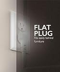 Fosmon Surge Protector Power Strip Flat Plug, 4-Outlet Splitter Extender Bar 1875 Watt 490 Joules, 3FT Extension Cord Wall Mount with 3 Prong Grounded for Office, Dorm, Home - ETL Listed | Compatible with Computer, TV, Laptop, and Office Devices. 490