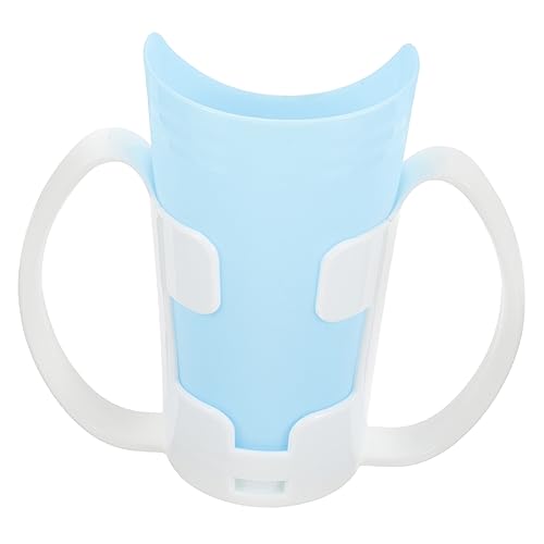 FRCOLOR 飲み口が傾斜したデザインの液体用給水カップ 高齢者 妊婦 障がい者向け こぼれ防止 持ち運び便利
