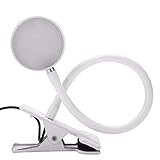 Autdor Tattoo Light - Desk Lamp Clip with Fully-adjustable Tattoo Lamp Microblading USB Light Lamp Portable LED Desk Light for Tattoo Supplies Permanent Makeup Lip Eyebrow Beauty Salon