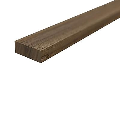 Pack of 2, Black Walnut Lumber Boards - 3/4" x 4", Best Hardwood Lumber for Cutting Boards (3/4" x 4" x 48")