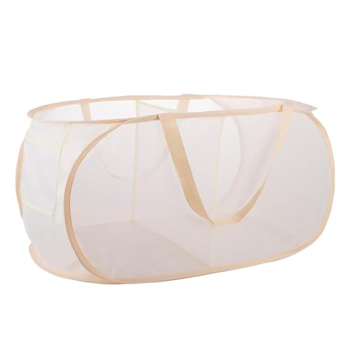 Yharnamite Collapsible Laundry Baskets, Pop Up Laundry Hamper, Co...