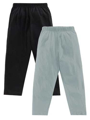 Image of KiddoPanti Boys Solid Pyjama Pant | 100% Soft Cotton Single Jersey | Comfortable Fit with Elastic Waistband & Single Front Pocket | Kids Joggers Track Pant
