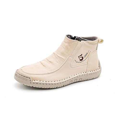 Vhersily Zapatos casuales unisex de meter con cremallera lateral cómodos zapatos planos de moda color sólido al aire libre correr deportivos fitness zapatillas adelgazar caminar al aire libre tenis