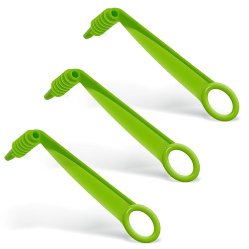 3Pcs Spiral Potato Cutter,Piranha Spiral Cutter Can Cut Potatoes, Carrots, Cucumbers and Zucchini, Handheld Potato Spiral Cutter Can Easily Turn Out the Rolls for Vegetables