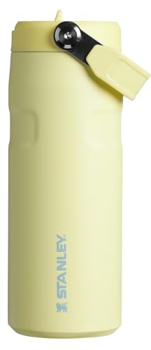 Image of Stanley IceFlow Flip Straw 2.0 Water Bottle 16 OZ | Built-In Straw with Larger Opening | Lightweight & Leak-Resistant | Insulated Stainless Steel | BPA-Free | Pomelo