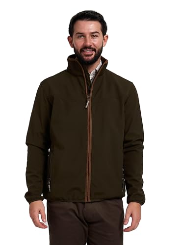 Veste Softshell County Jack Pyke blouson de chasse imperméable vert