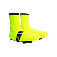 BBB Cycling Overshoes Waterproof Cycling Shoe Covers Windproof Road Bike MTB Thermal Overshoes Cycling Heavy Duty OSS BWS-02B, Neon Yellow, 45/46 EU