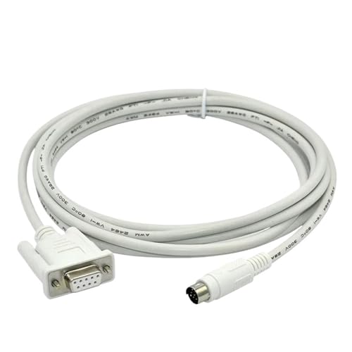Cables de programación de 2 metros para MicroLogix 1100, 1200 y 1400, set de 5 piezas