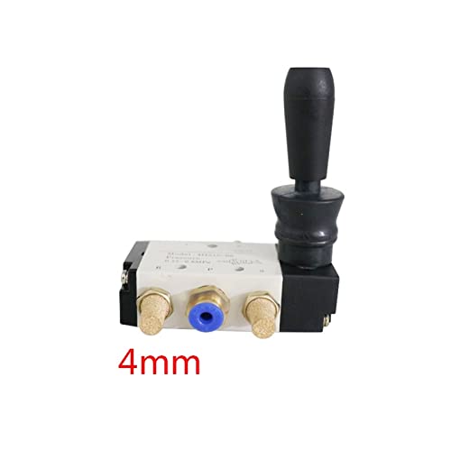 Distributeur 5/2 voies 1/4" à commande manuelle pour contrôle précis d'air