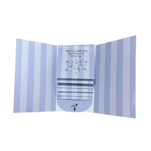 Talonario de Tarjetas de Regalo con Cajón para Cumpleaños de Mamá y Universidad