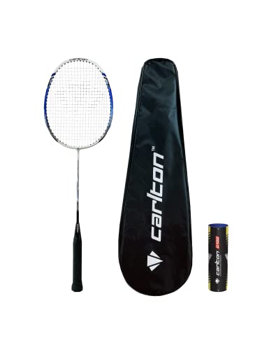 Carlton Powerblade Elite Raquette de badminton + 6 volants