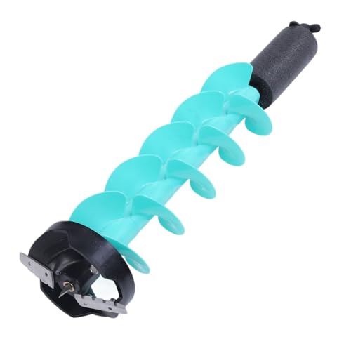 Tarière Électrique For Pêche Sur Glace, Tarière Flottante En Nylon Avec 2 Lames Et Dispositif De Localisation, Diamètre Rotatif De 6 Pouces