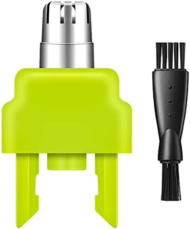 uijino Nose Hair Trimmer Replacement Heads Compatible with Philips Norelco OneBlade QP2520/90, QP2520/70, QP2630/70, QP6530/70, QP6620/72 Hybrid Electric Trimmer, for Nose & Ear and Eyebrows, 1 Count