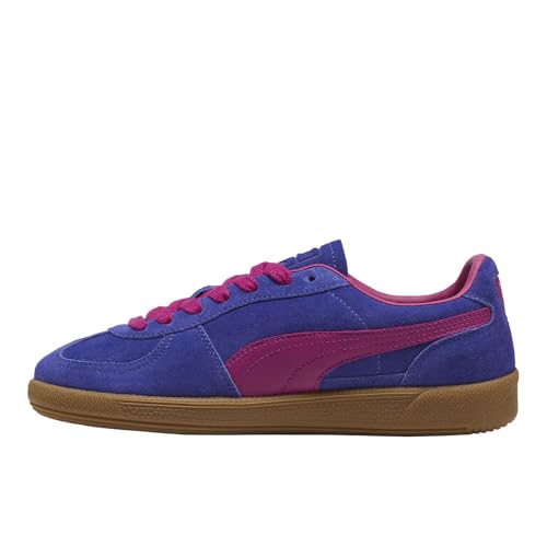 PUMA PUMA Womens Palermo Sneakers, Lapis Lazuli/Magenta Gleam/Gum 6.5 Medium