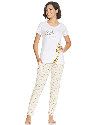 Image of Rupa Women's Cotton Checkered Pajama Set