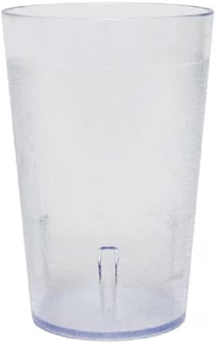Vista 80 de Juego de 12 vasos de color transparente de 5 oz. Vasos de té helado reutilizables de alta calidad, apilables, aptos para lavavajillas, resistentes a