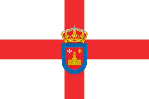 magFlags Bandera Large Almunia | Almunia de Doña Godina | bandera horizontal | 1.35m² | 90x150cm