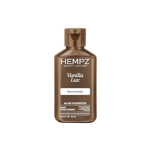 Hempz Mini Vanilla Lux Herbal Body Moisturizer 2.25 oz.