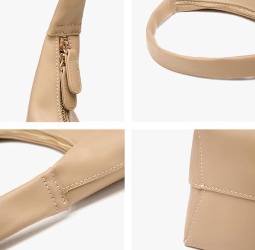 Bolso bandolera de cuero PU para mujer miniatura 2