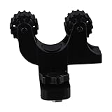 BlesConi Kayak Track Mount Paddle Holder per pescatori, morsetto in plastica flessibile pe...