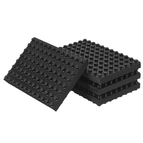 Almohadillas antivibratorias PATIKIL para eliminar el ruido de compresores con goma antichoque