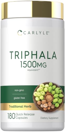 Carlyle Triphala Capsules | 180 Count | Herbal...