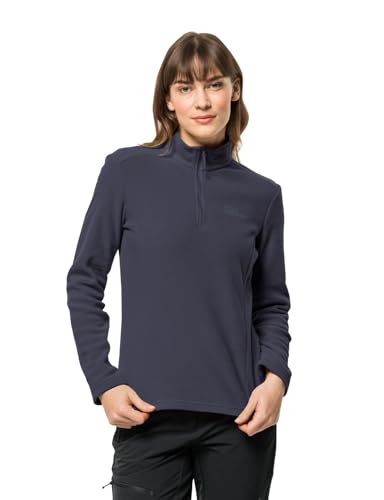 Jack Wolfskin Damen Taunus HZ W Fleecepullover, Graphite, M