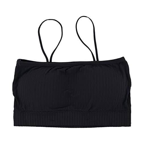 Top deportivo con almohadillas push up extraíbles color blanco talla M