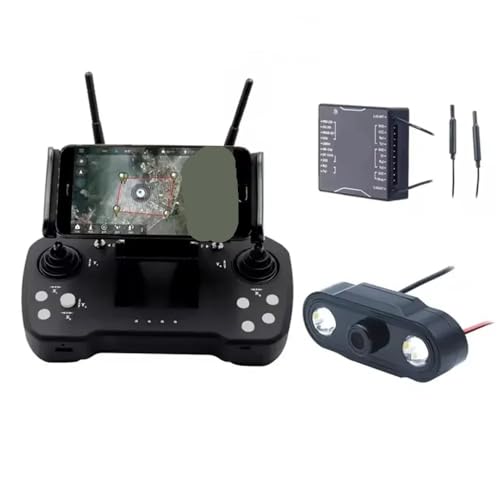 Télécommande 12CH et récepteur R12 avec caméra 3 corps pour drone T12