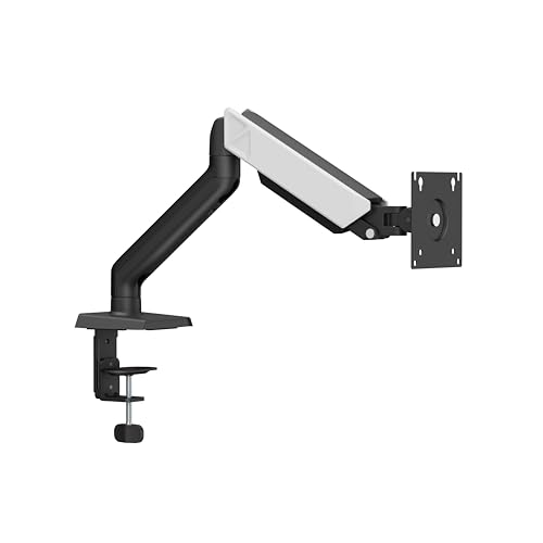 Image of ErgoYou - Premium Spring Adjustable Monitor Arm Stand - VESA Mount - Weight Capacity 2-9 kgs - for Most 17-32 inch Screens - Clamp or Grommet Mount - 360 Degree Rotation