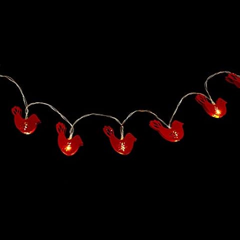 Uonlytech Goblincore Wrought Iron Bird Lights Cover