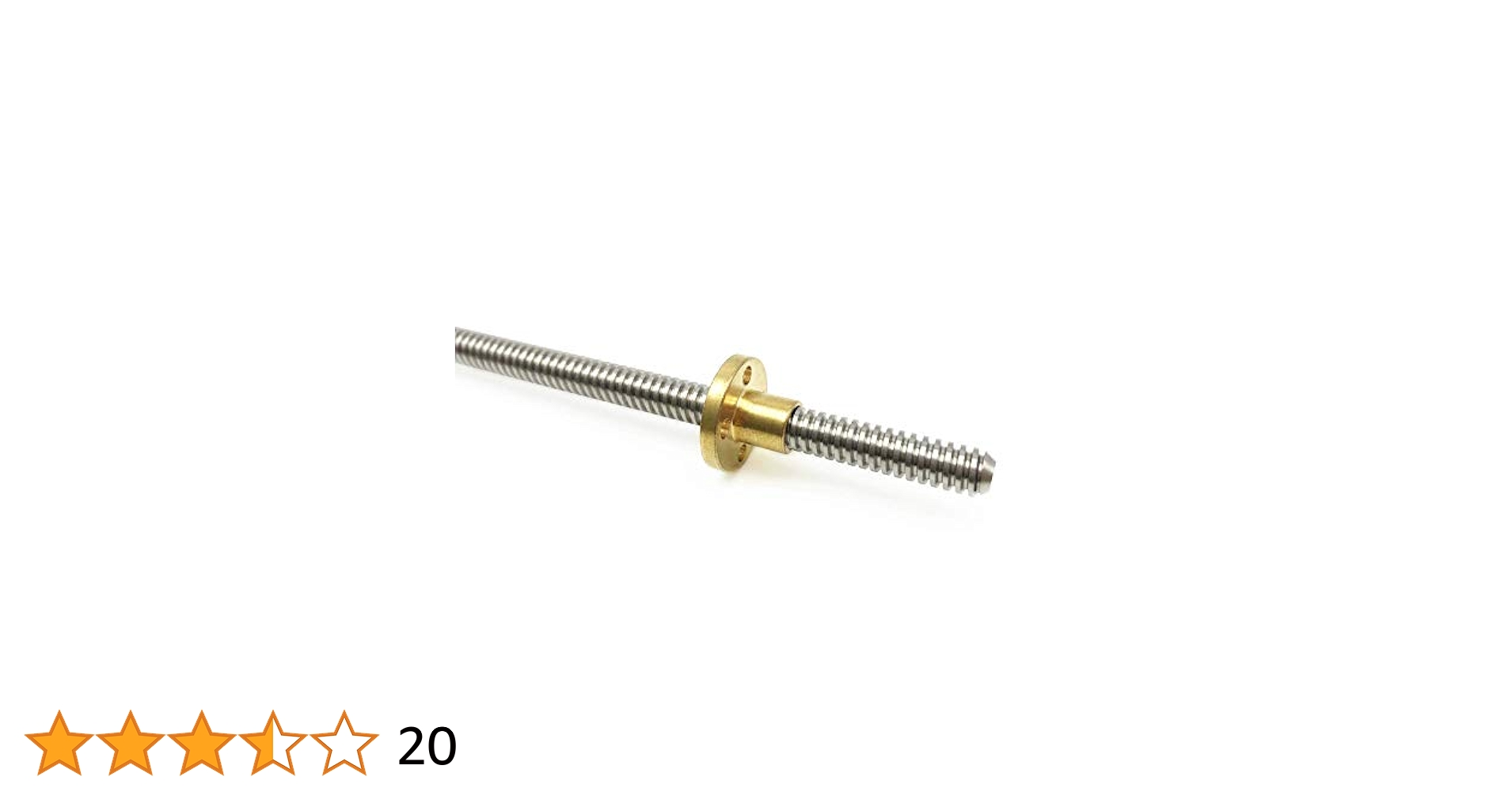 Amazon.co.jp: T8リードスクリュー、300mm Tr8x2 リード